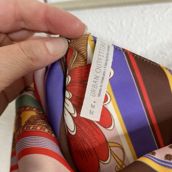 Urban Outfitters Mallory Cowl Neck Slip Dress Size M - Picture 6 of 8